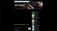 Desktop Screenshot of my-piano.info